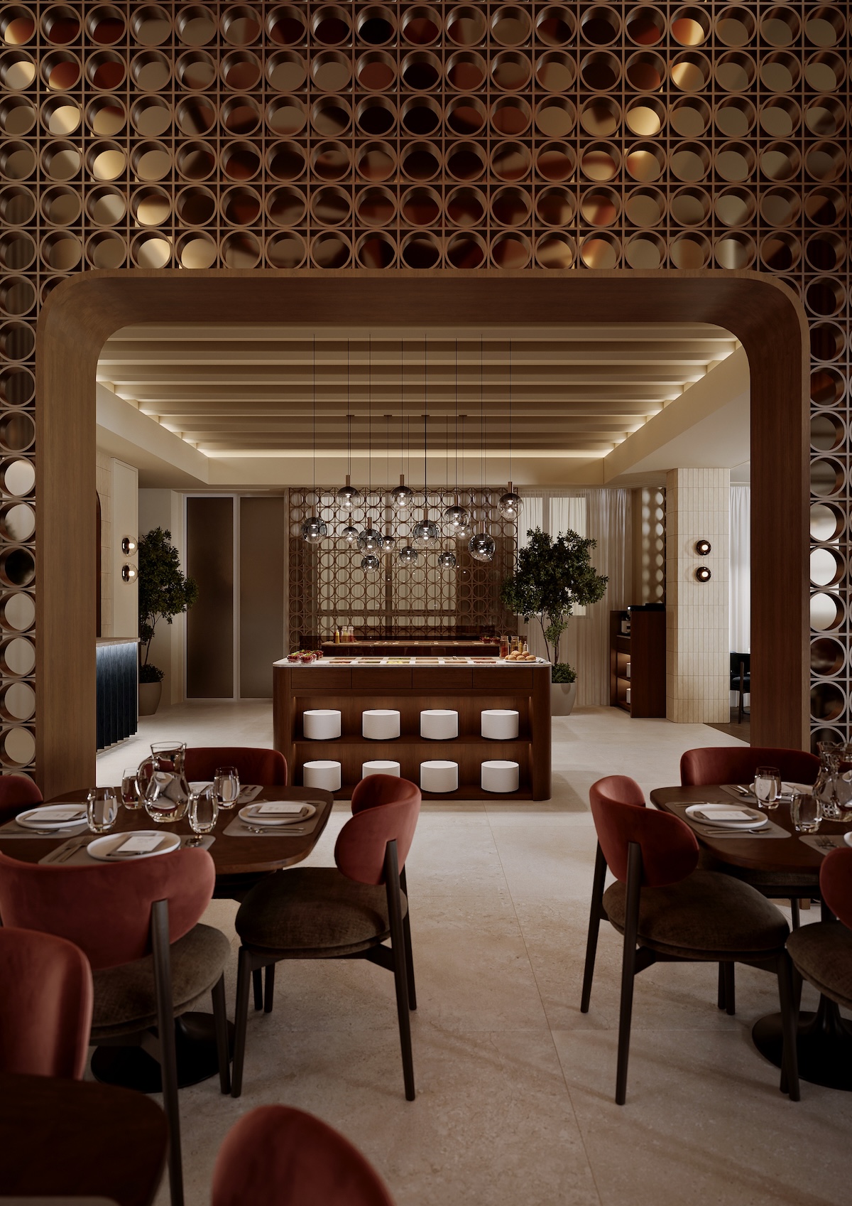 Restaurant Blue Salon 1
