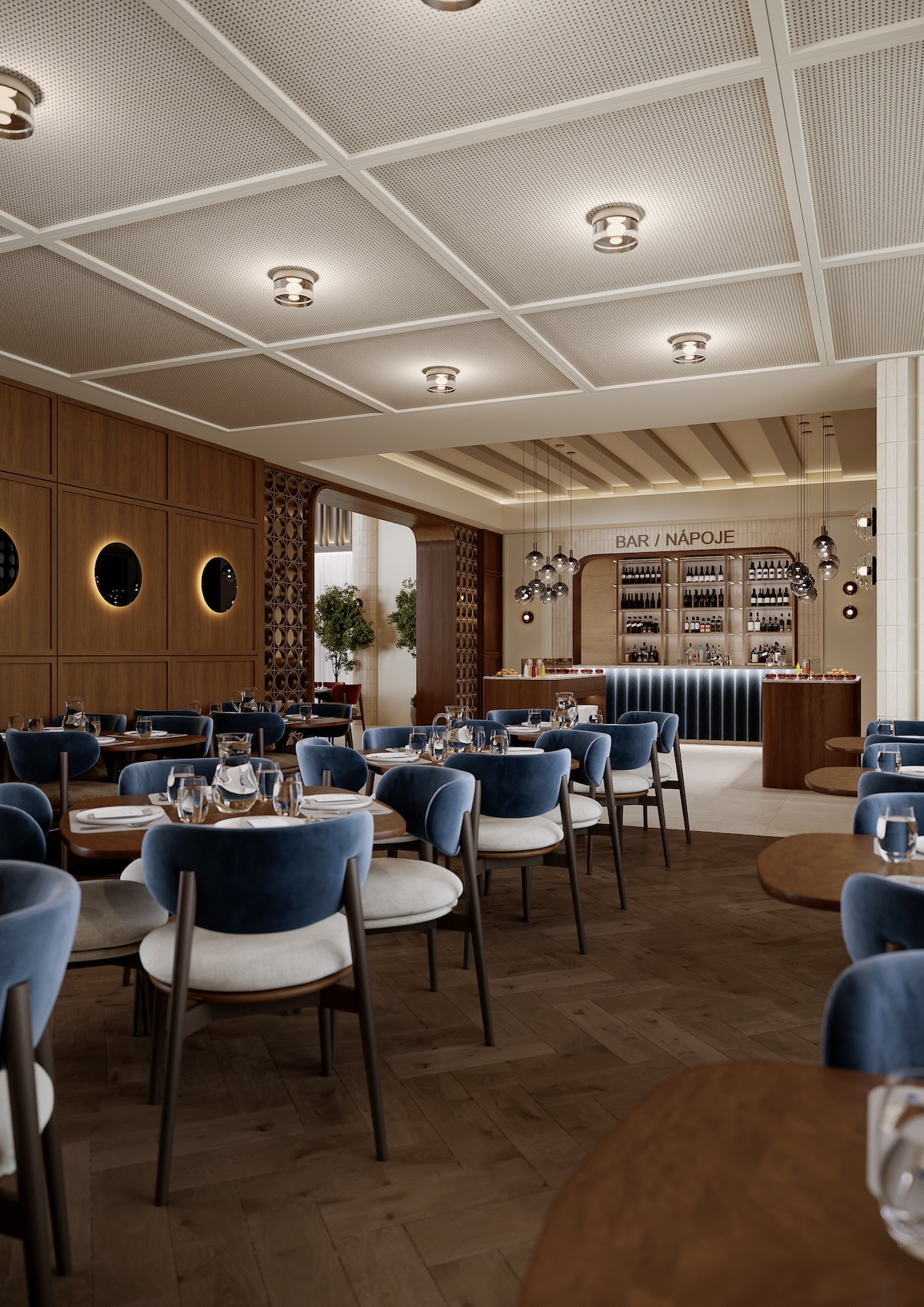 Restaurant Blue Salon PROJECTS 1